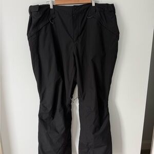 Eddie Bauer Black Snow/Ski Pants
